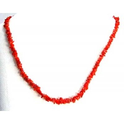 Necklace coral 40cm