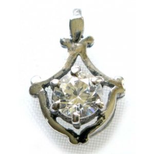 pendant silver 925 with cubic zirconia