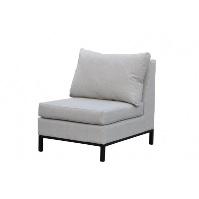 Middle sofa grey chiné