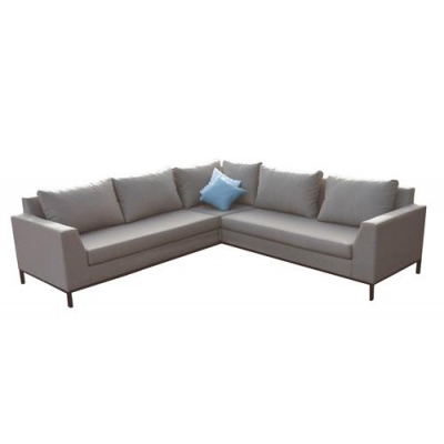 Corner sofa nano taupe