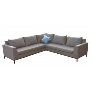 Corner sofa nature grey 