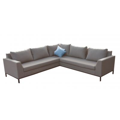 Corner sofa nature grey