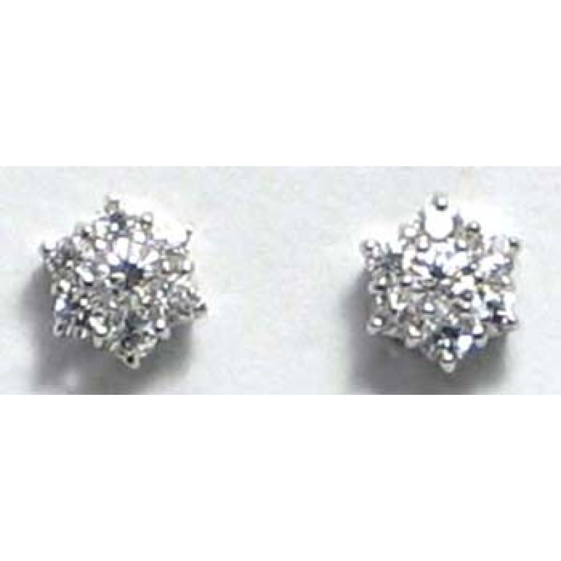 oorbel zilver 925 met cz