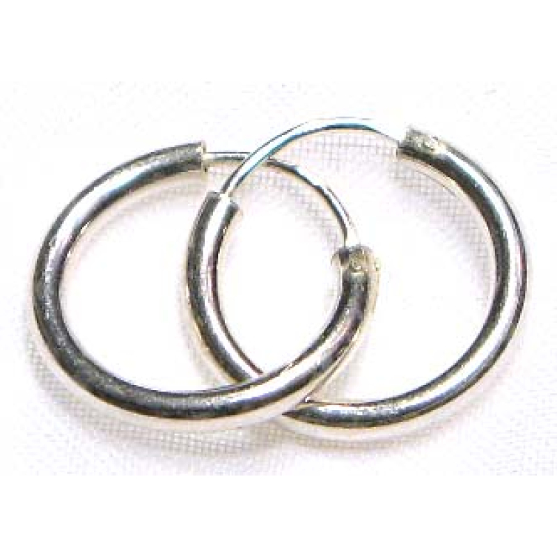 oorbel zilver creolen