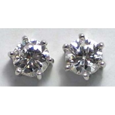 boucles d'orreille argent 925 et cz