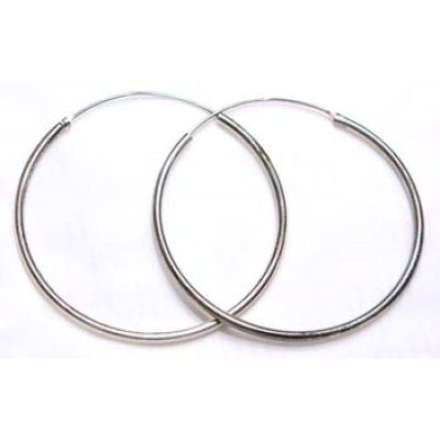 boucles d'oreille argent créoles