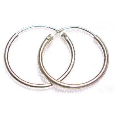 boucles d'oreille argent créoles