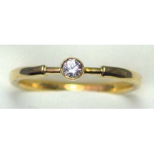 ring gold 9K with CZ