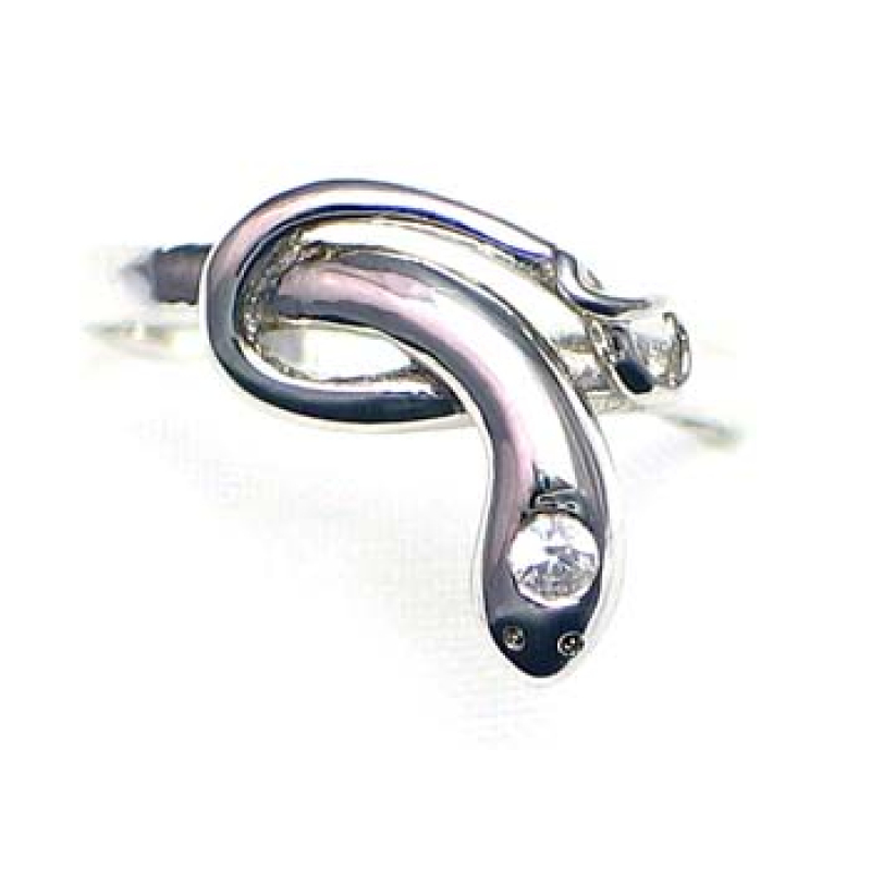 bague argent 925 rhod avec CZ