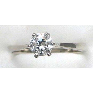 bague argent 925 rhod avec CZ