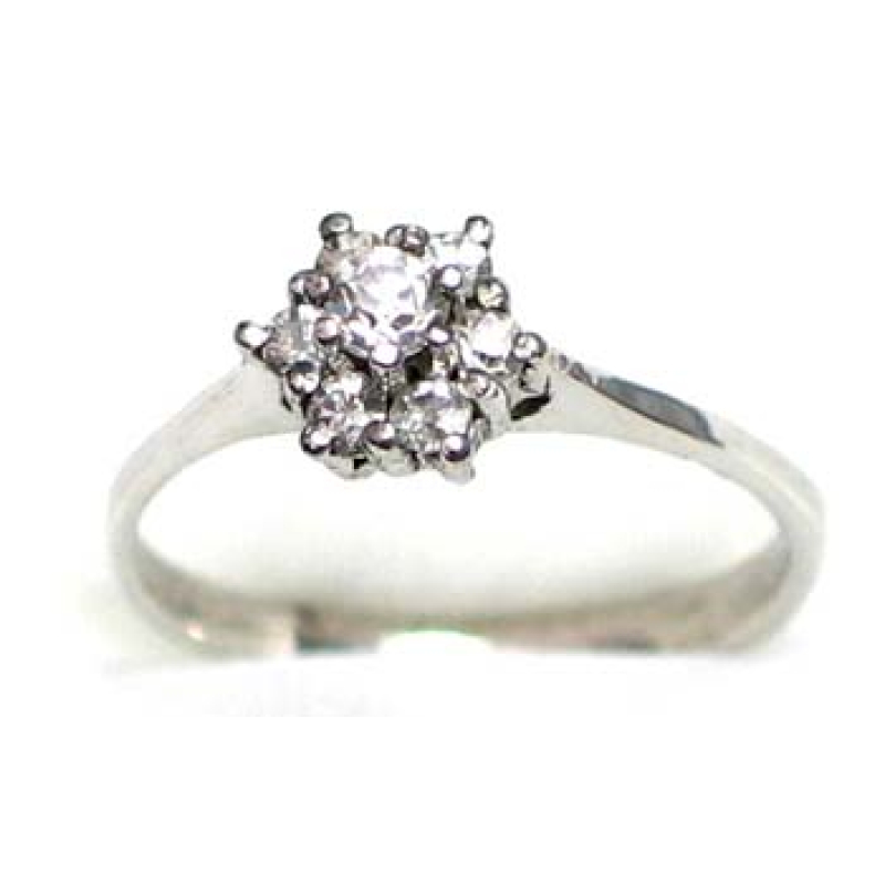 bague argent 925 avec CZ