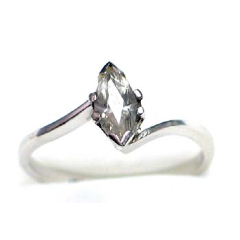 bague argent 925 avec CZ