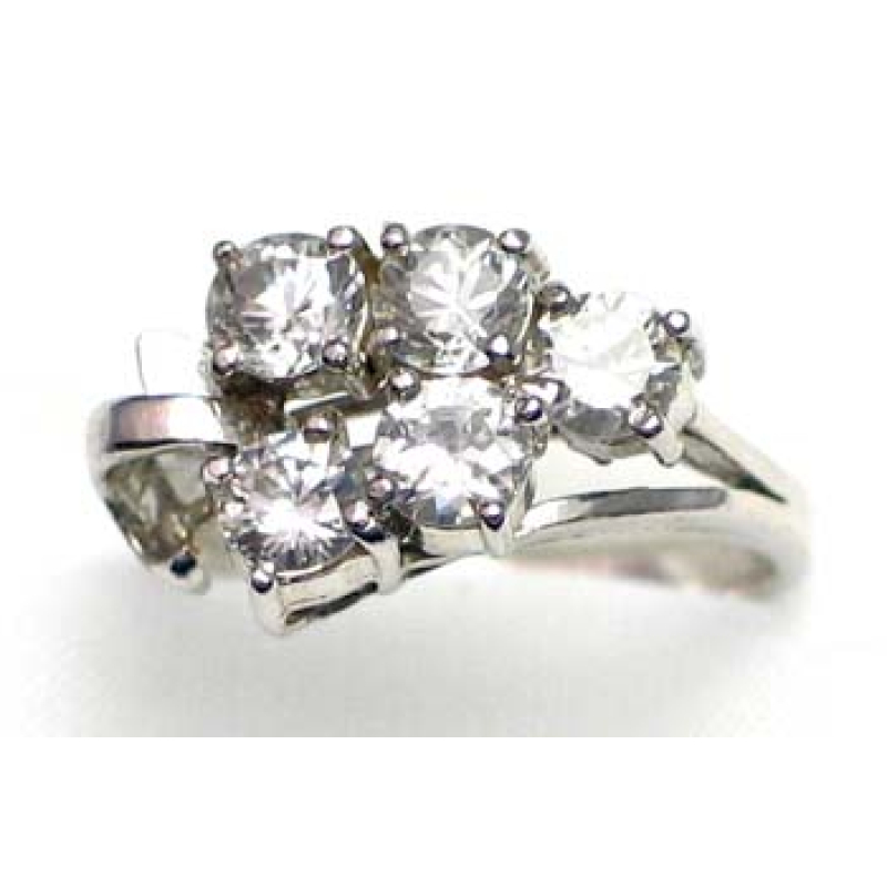 bague argent 925 avec CZ