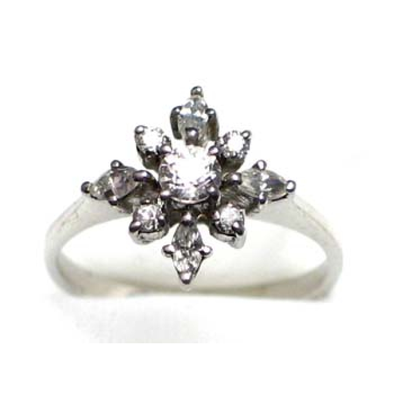 bague argent 925 avec CZ