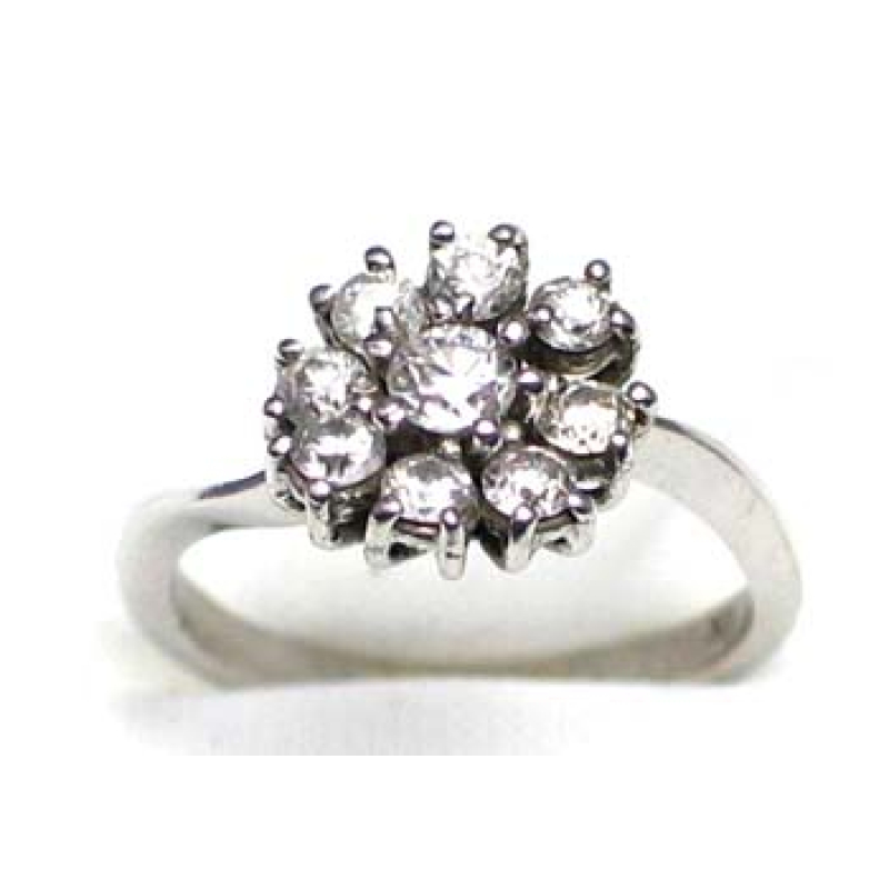 bague argent 925 avec CZ