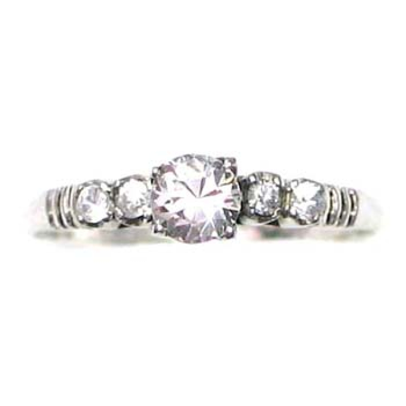 bague argent 925 avec CZ
