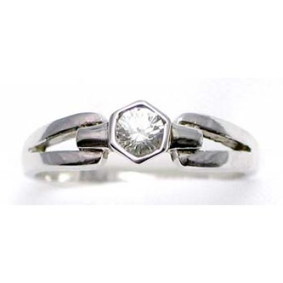 ring silver 925 rhod with CZ