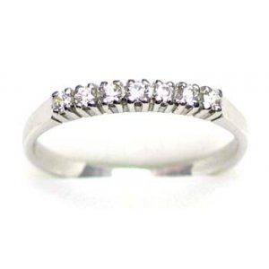 ring zilver 925 rhod met CZ