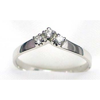 bague argent 925 rhod avec CZ