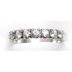 ring zilver 925 rhod met CZ