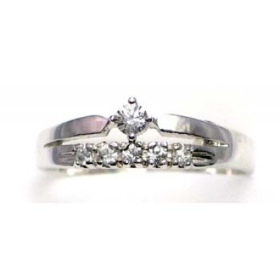 ring zilver 925 rhod met CZ