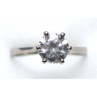 bague argent 925 rhod avec CZ