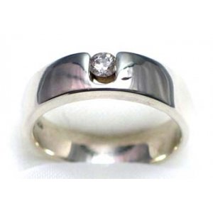 bague argent 925 avec CZ