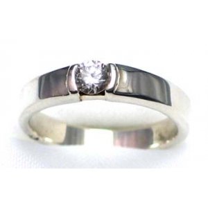 bague argent 925 avec CZ