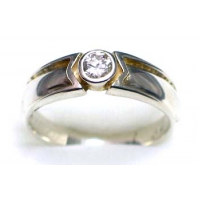 ring zilver 925 met CZ