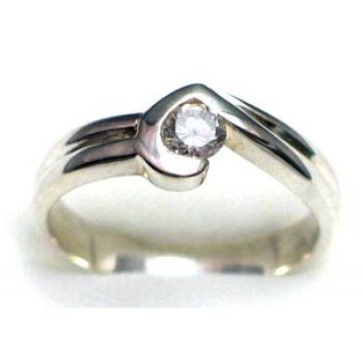 bague argent 925 avec CZ