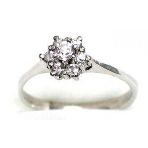 bague argent 925 avec CZ