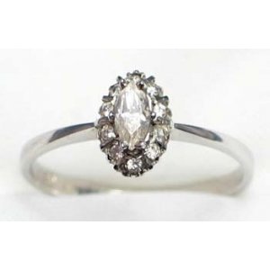 bague argent 925 avec CZ