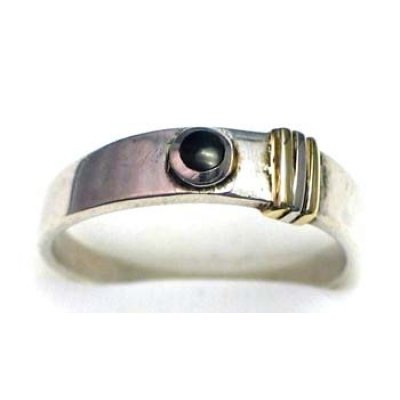 ring silver 925 with sapphire