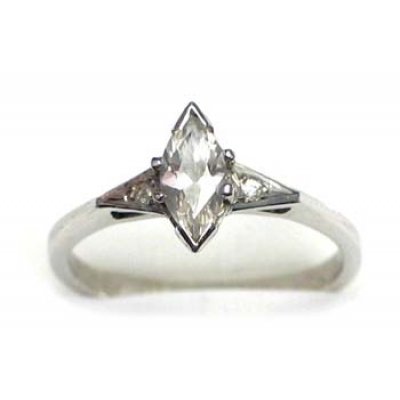 bague argent 925 avec CZ