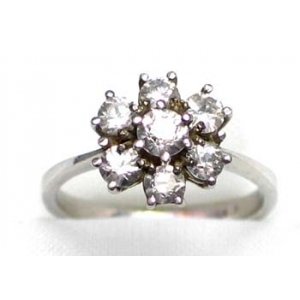 bague argent 925 avec CZ