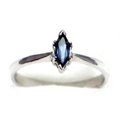 ring silver 925 with sapphire 