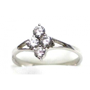 bague argent 925 avec CZ