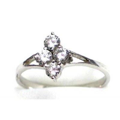 bague argent 925 avec CZ
