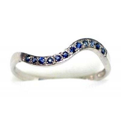 bague argent 925 avec saphir 