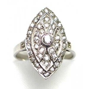 bague argent 925 avec CZ